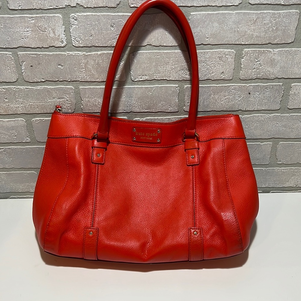 Kate Spade leather burnt orange purse